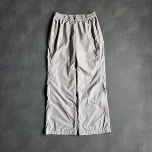 Vintage Nike Silvertab Grey Nylon Track Sweatpants Women Medium 8-10